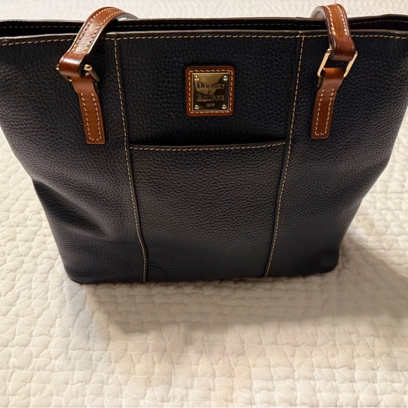 Dooney & Bourke Handbags - Dooney & Bourke Navy Lexington Tote Bag